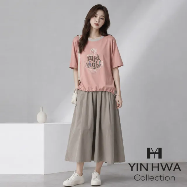 【YIN HWA 盈樺】ARIES 甜美俏麗跳色立體花朵刺繡上衣