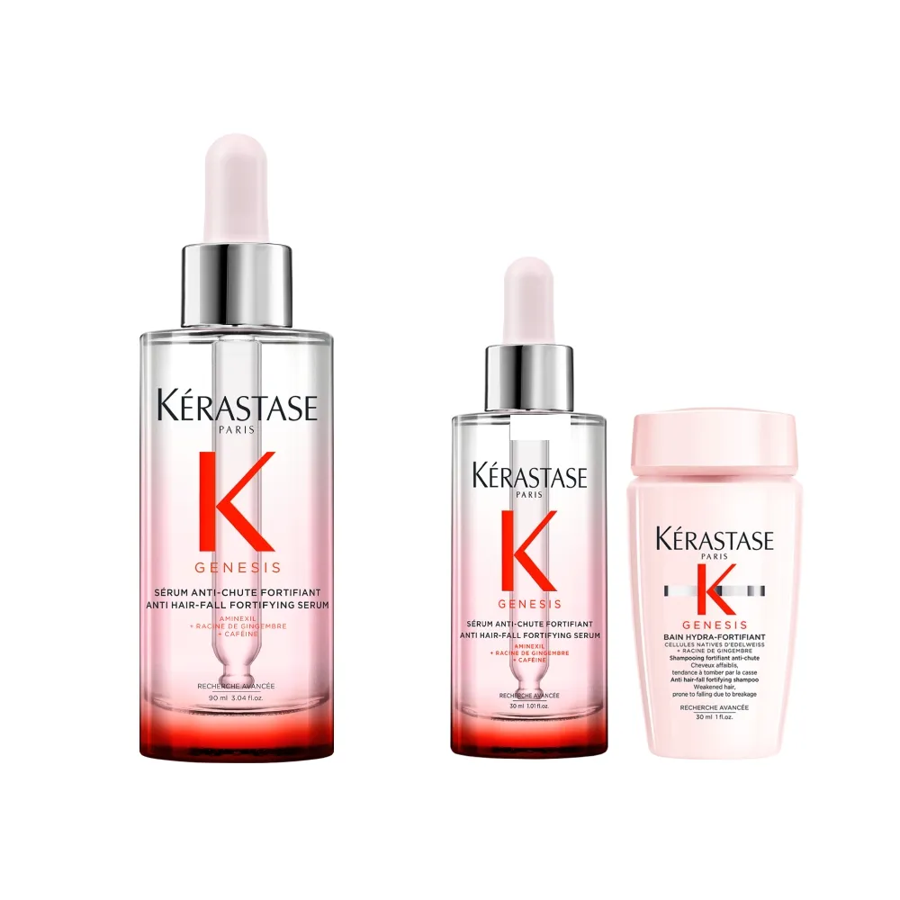 【KERASTASE 巴黎卡詩】粉漾芯生頭皮調理精華90ml(頭皮精華/頭皮保養/蓬鬆/養髮)