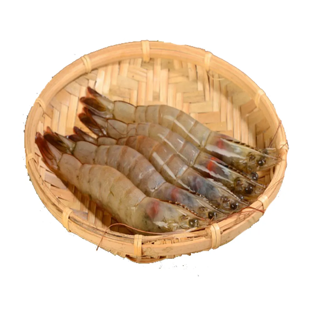 【華得水產】天然巨無霸生白蝦4盒組(600g土10%/盒/約10-18尾)
