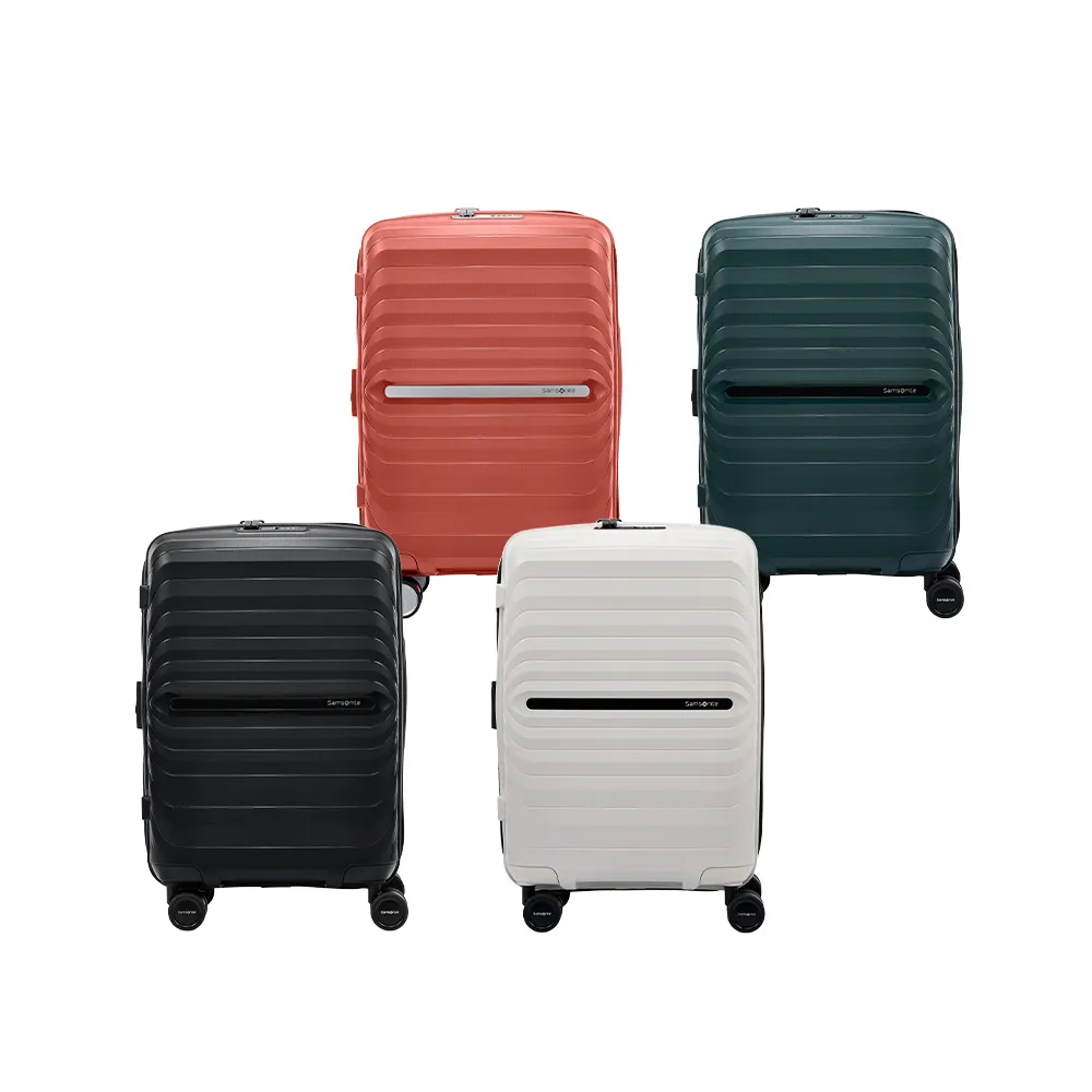 【Samsonite 新秀麗】20吋 OCTOLITE NEO 可擴充大容量防盜拉鍊輕量PP耐衝擊行李箱/水漾箱/登機箱(多色可選)