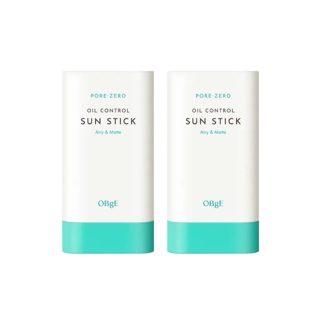【OBgE】控油清爽防曬棒SPF50+ PA++++ 18g*2入組