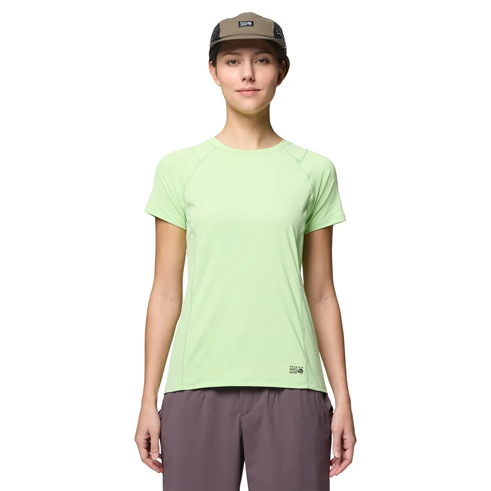 【Mountain Hardwear】Crater Lake™ Short Sleeve Women 防曬短袖排汗衣 女款 冷凍檸檬角 #1993361