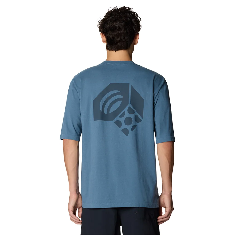 【Mountain Hardwear】MHW™ Nut Relaxed SS 棉質Logo款T恤 男款 深海藍 #2149481