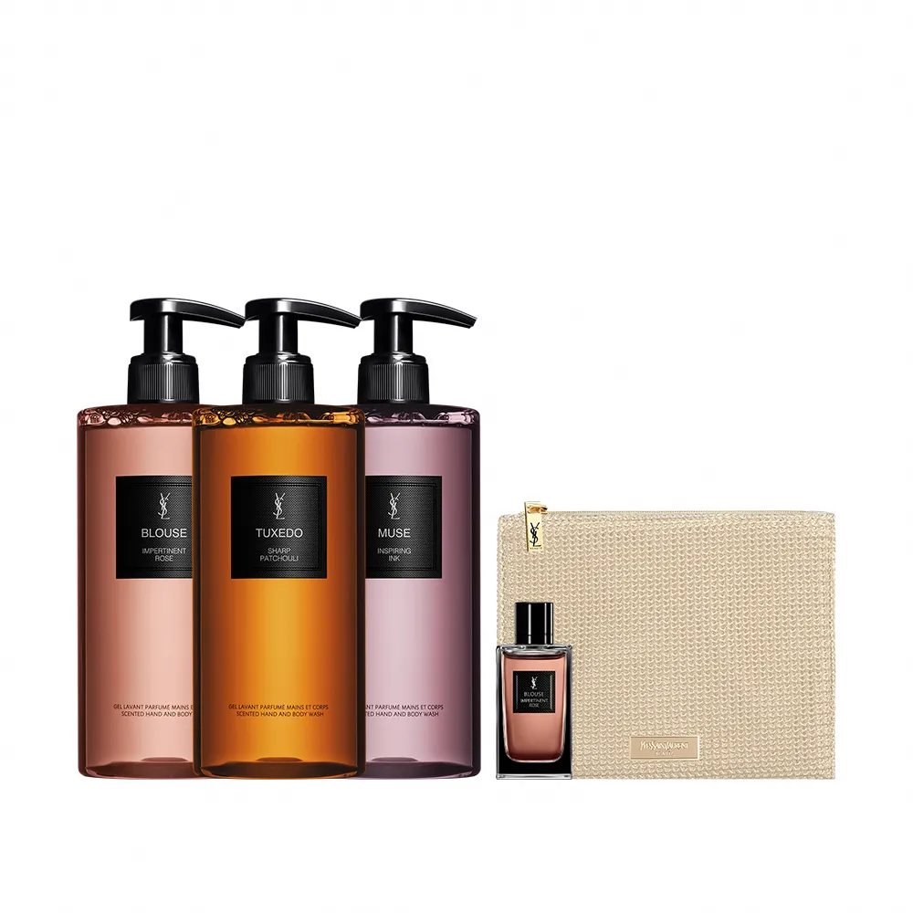 【YSL】官方直營 時尚訂製香氛潔膚露 400ML(新品上市/任選一款)