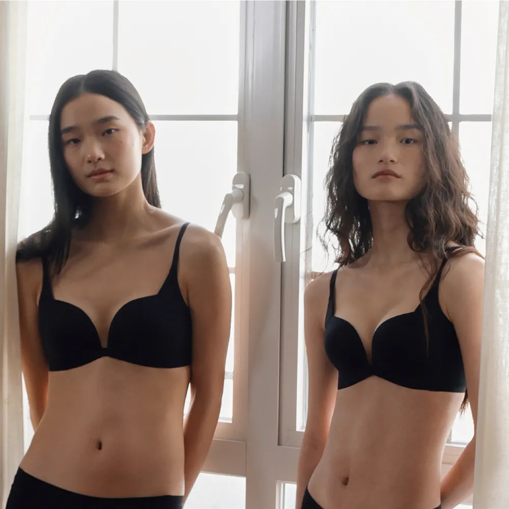 【24HRS】4件組 - 前扣款無感集中 (無鋼圈內衣 女內衣 女內著 無感失憶 背扣式)