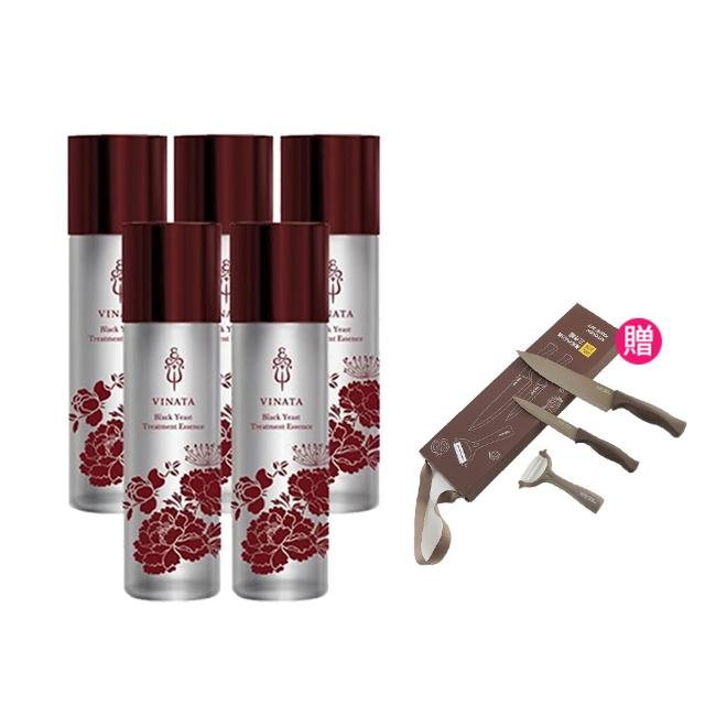 【台酒生技】黑酵母酒粕逆齡活膚青春露5入-(120ml/入)