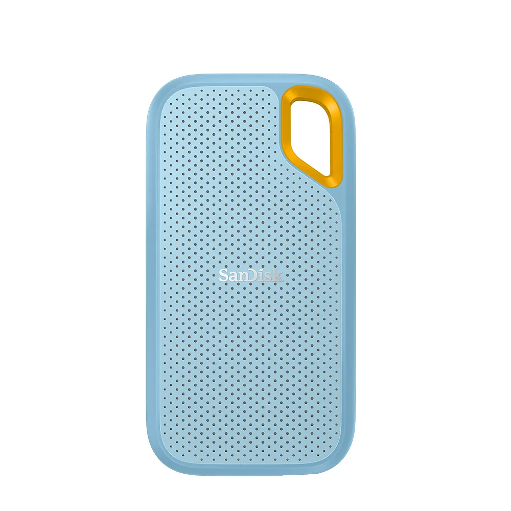 【SanDisk 晟碟】E61 1TB 行動固態硬碟(天藍/SDSSDE61-1T00-G25B/讀寫速度高達1050MB/s/1000MB/s)