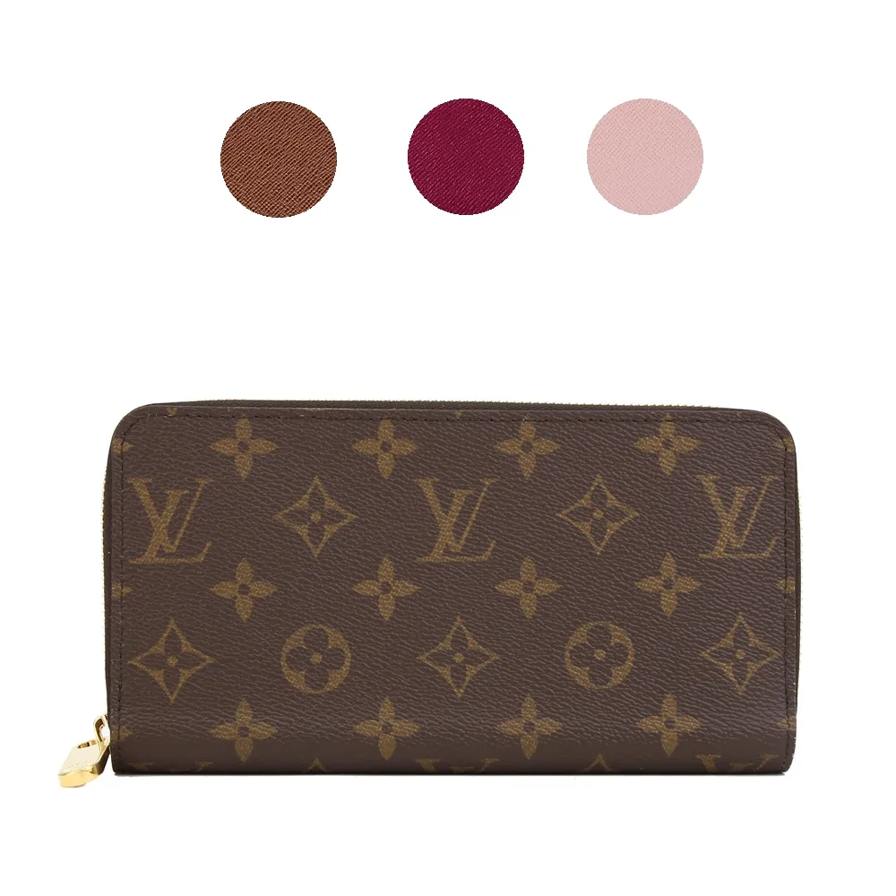 【Louis Vuitton 路易威登】經典帆布拉鍊長夾(多色任選)