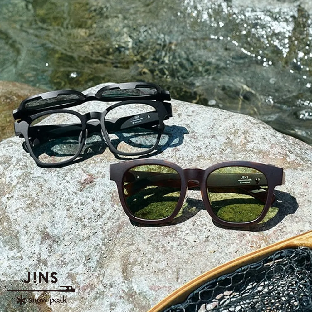 【JINS】Snow Peak 聯名磁吸式兩用Switch Flip Up +360° 光學眼鏡