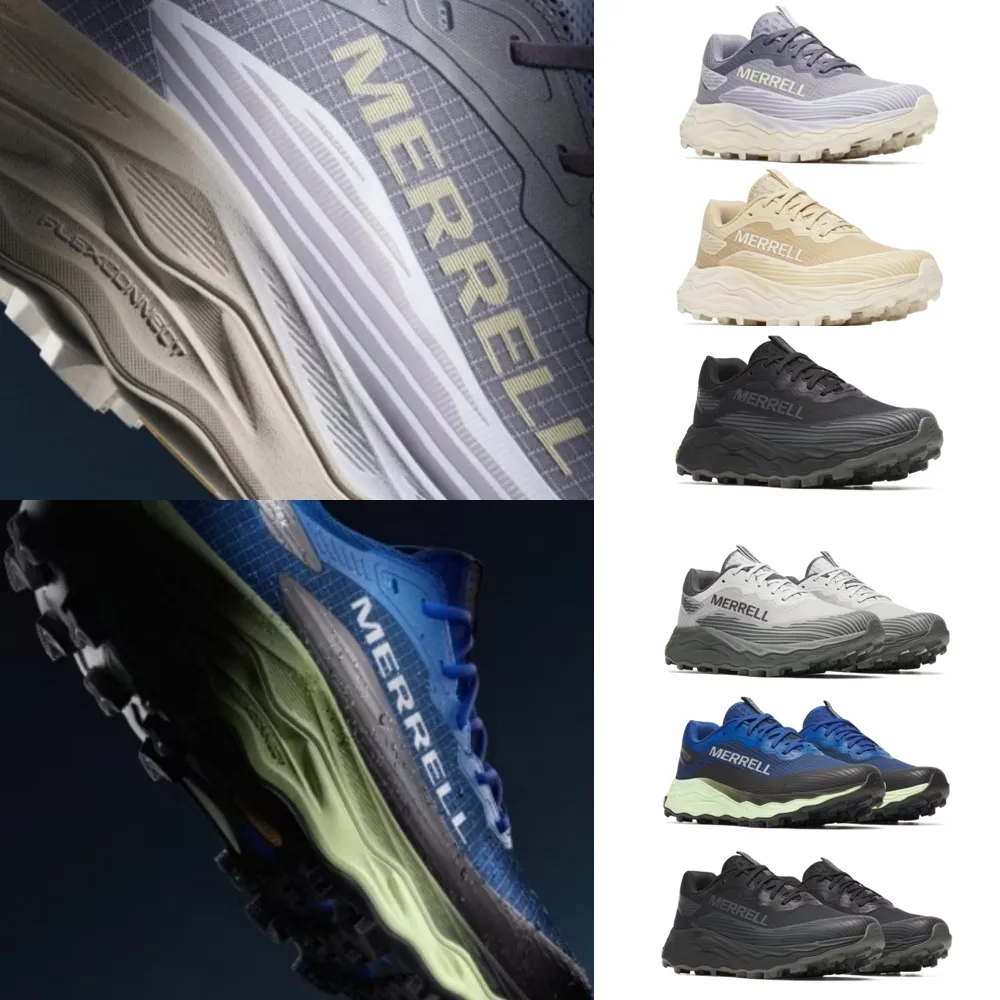 【MERRELL】AGILITY PEAK 6 GTX 男款 女款 越野 慢跑鞋 灰紫 淺卡其 黑 灰黑 藍黑 防水 黃金大底