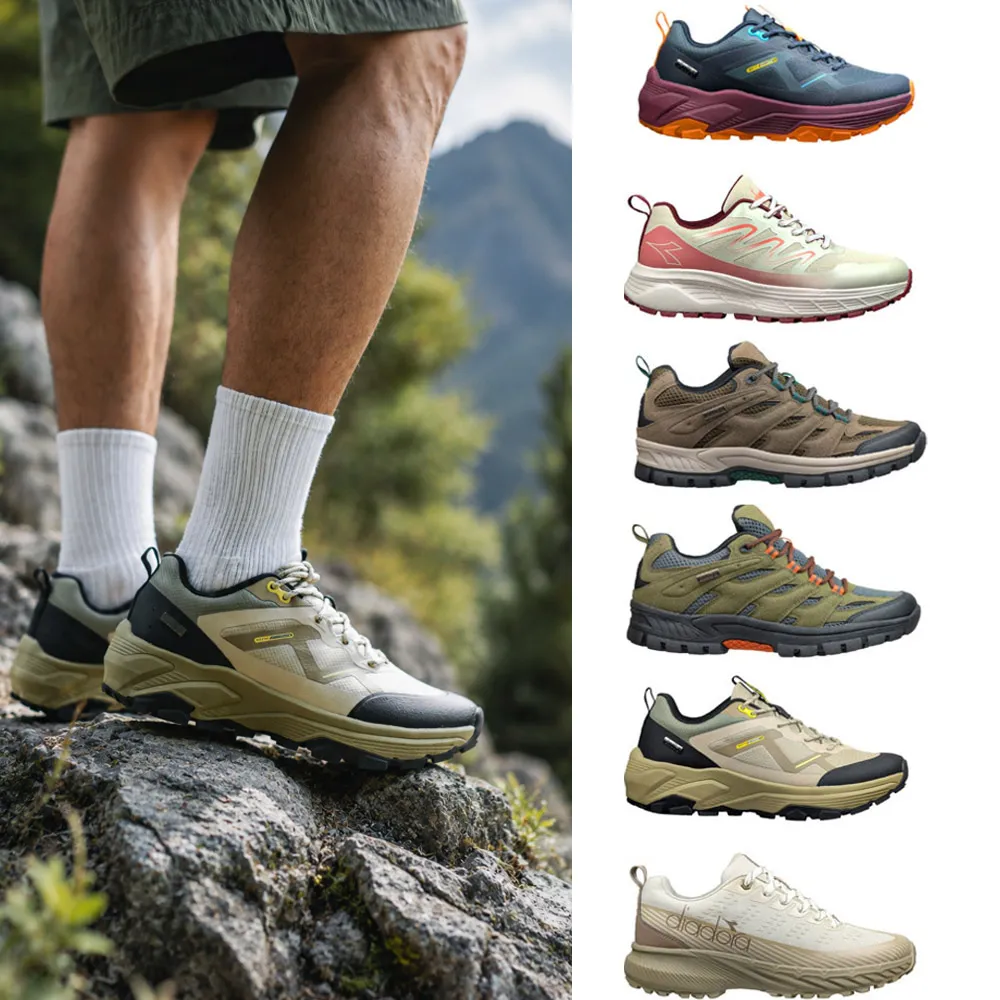 【DIADORA】女鞋 男鞋 防潑水 越野鞋 運動鞋 登山鞋 健走鞋 戶外鞋(多款任選)