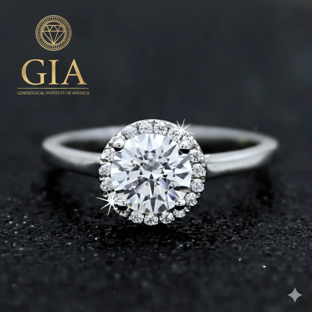 【鉅曜】情人節禮物 18K金/鉑金 GIA 1克拉 圓夢鑽戒-多款選12款任選 (培育鑽石 戒指 18K金/PT950)