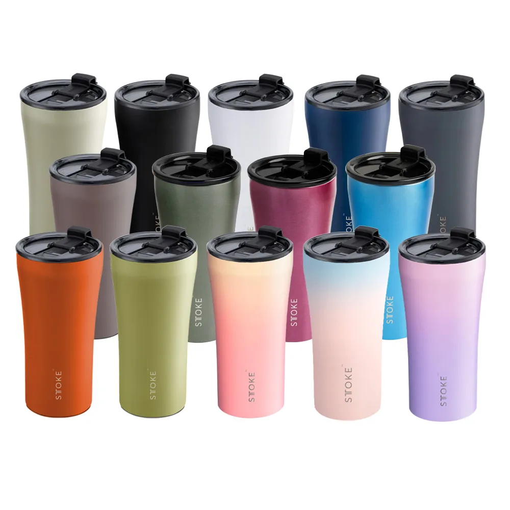 【STTOKE】精品陶瓷保溫杯 16oz/460ml(陶瓷塗層/防漏隨行/多色可選)