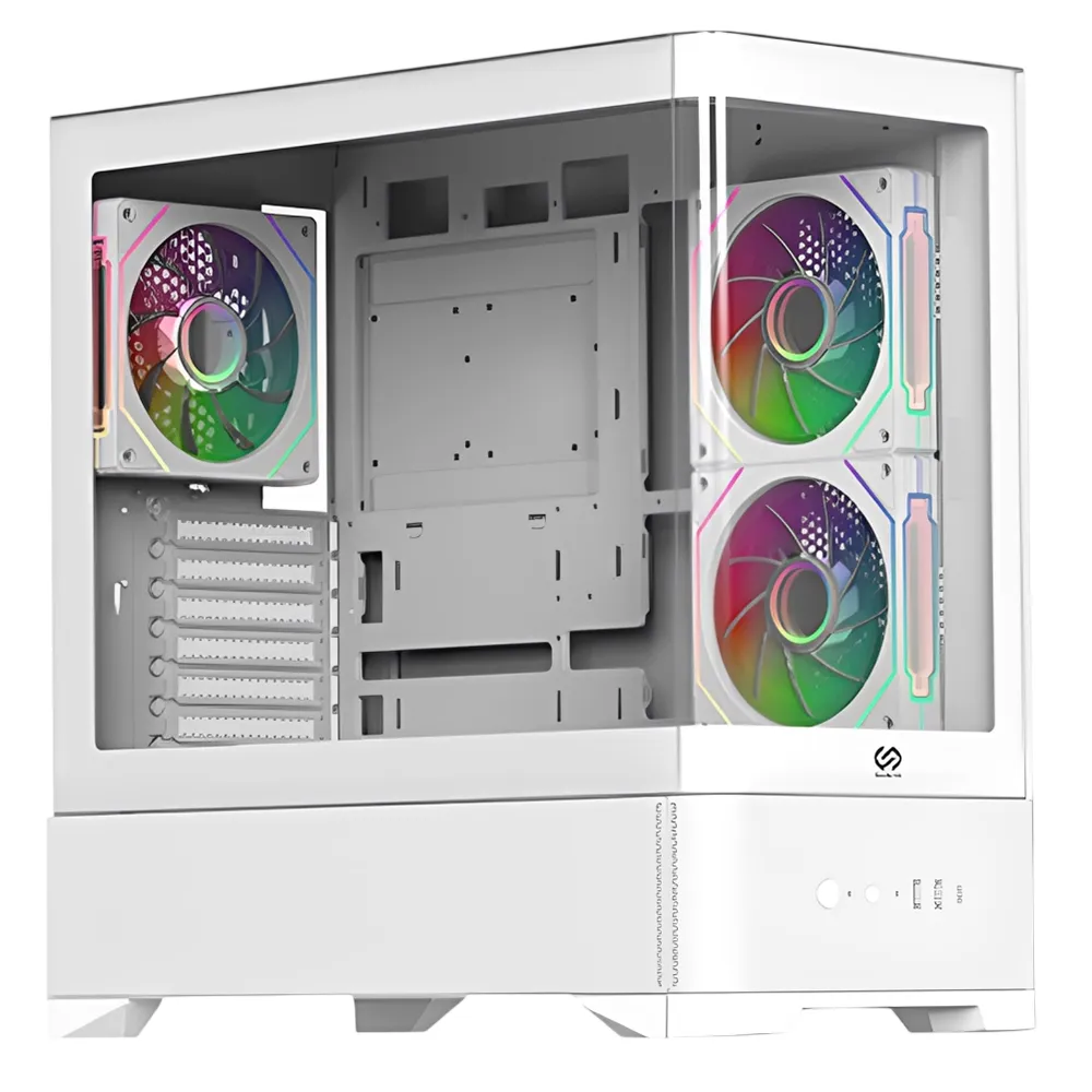 【華碩平台】I3 四核 RTX 5070 {靖奇神殿V}WIFI電競機(I3-14100F/B760/32G D4/1TB)