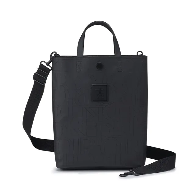 【PORTER INTERNATIONAL】雷雕新韻RENEW托特包-M(黑)