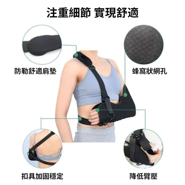 【QLZHS】肩肘腕骨骨折關節脫位固定帶 前臂吊帶 肩頸腕托帶 關節固定護具 手腕固定綁帶 手臂固定護具