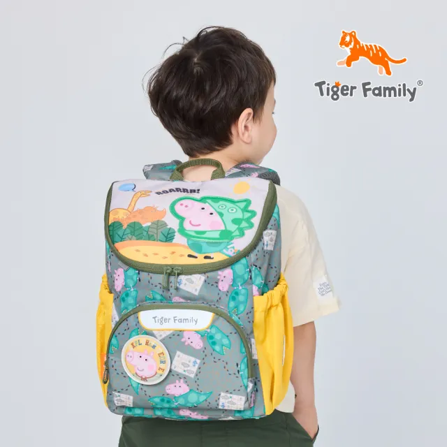 【Tiger Family】童趣幼兒園書包-三麗鷗 佩佩豬聯名款(幼稚園適用-可裝A4)