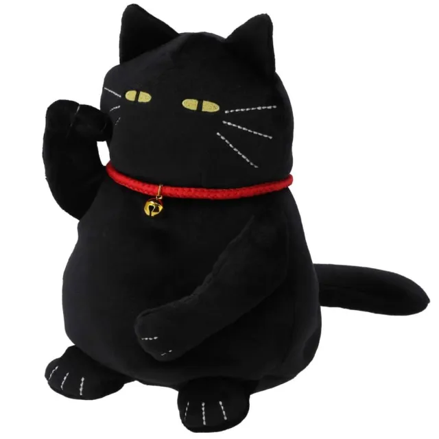 【NITORI 宜得利家居】(DECO HOME商品)造型擺飾 手機架 招財黑貓 BK(DH)