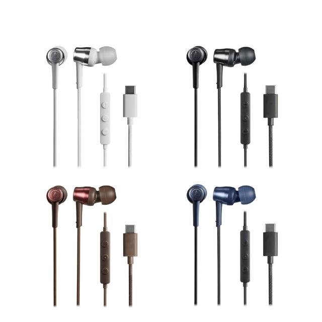 【audio-technica 鐵三角】ATH-CKD30C USB Type-C 耳塞式有線耳機