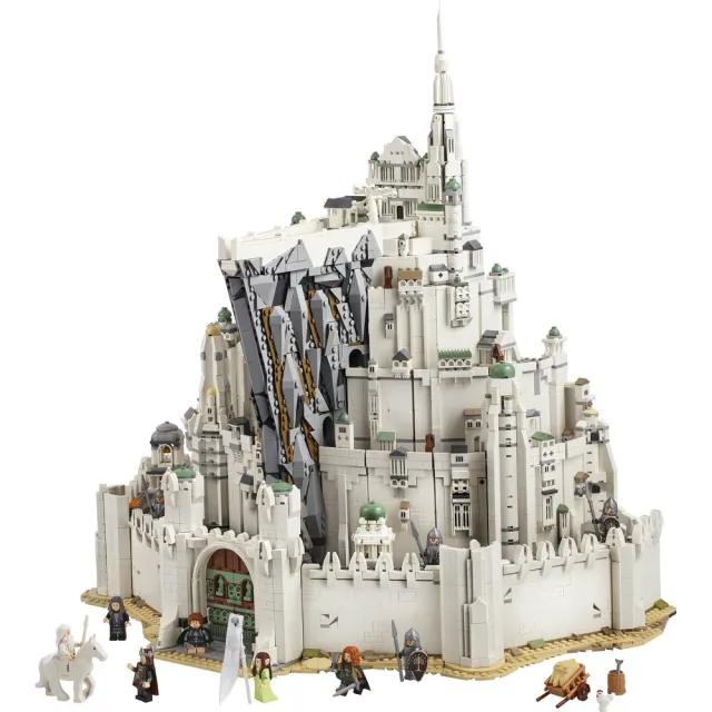 【LEGO 樂高】Icons 11377 The Lord of the Rings: 米那斯提力斯(魔戒 居家擺設 禮物 玩具)