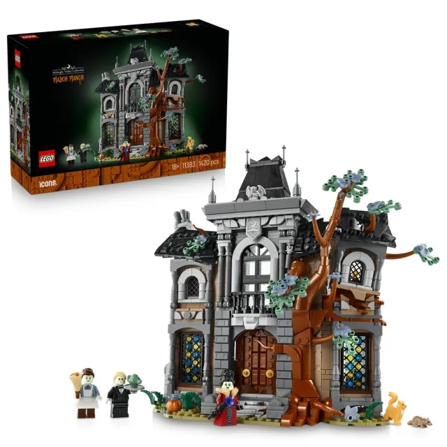 【LEGO 樂高】Icons 11383 市長宅邸(建築模型 居家擺設 禮物 玩具)