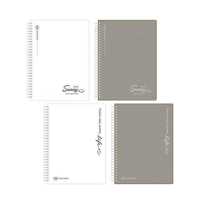 【SEASON 四季紙品禮品】筆記PP雙圈16K 橫線 空白 方格 BJC21202 BJC24202 BJC28202