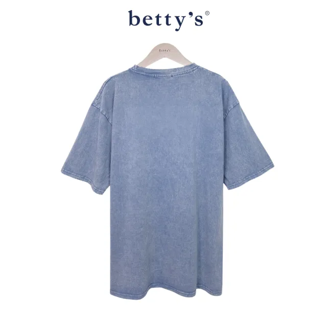 【betty’s 貝蒂思】立體蝴蝶結圖案圓領短袖T-shirt(共三色)