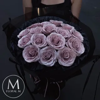 【Floral M】極致浪漫大型香水玫瑰花束 (情人節花束/告白禮物/求婚花束/鮮花花禮/香水花束/生日花束)