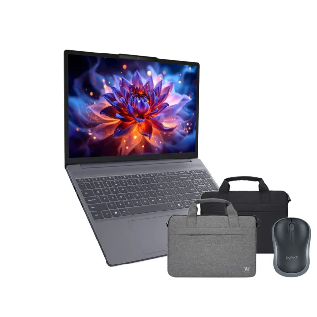 【Lenovo】筆電包/滑鼠組★15.3吋Core 5輕薄筆電(IdeaPad Slim 3/Core 5-320/16GB/512GB/W11)