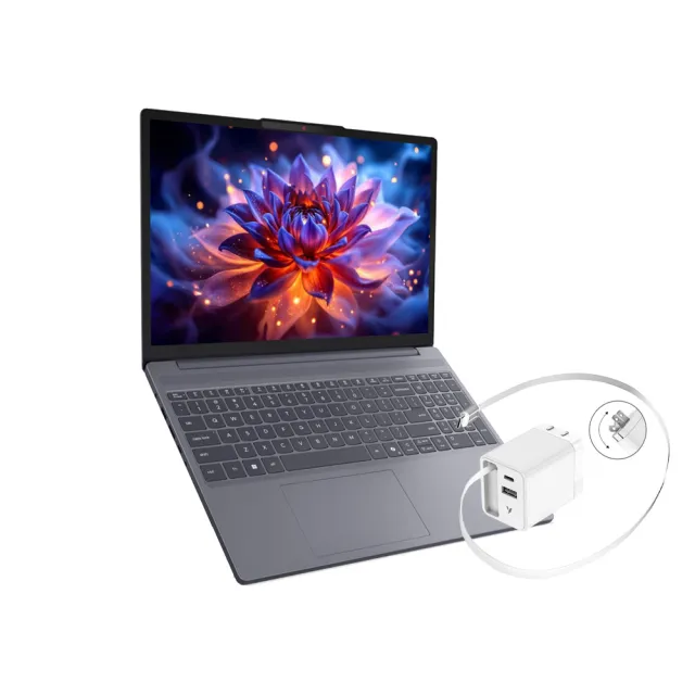 【Lenovo】65W快充組★15.3吋Core 5輕薄筆電(IdeaPad Slim 3/Core 5-320/16GB/512GB/W11)