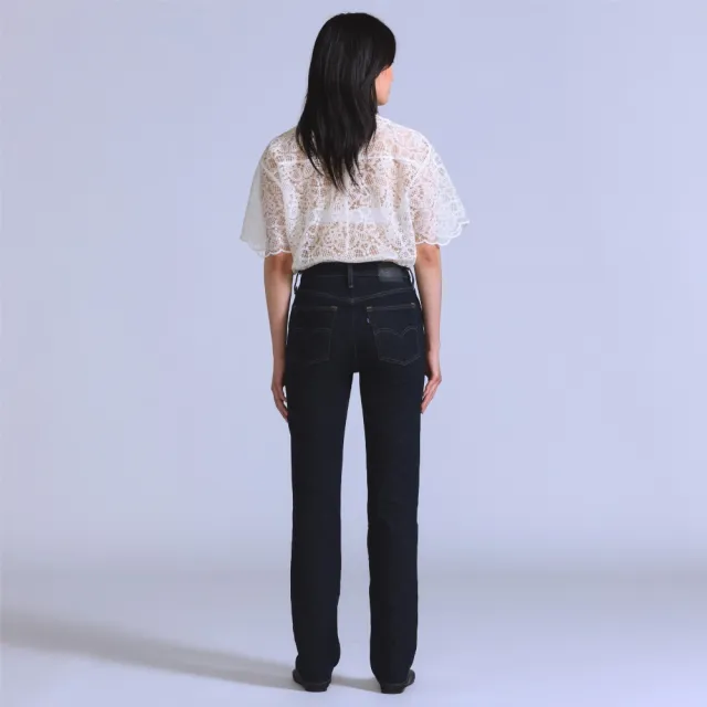 【LEVIS】BLUETAB™ 高腰修身牛仔褲 / 微彈性 / 原色 女生牛仔褲 人氣新品 006U8-0003