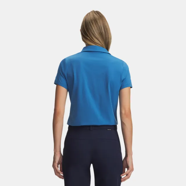 【UNDER ARMOUR】UA 女 ArmourDry 短POLO_6009805-430
