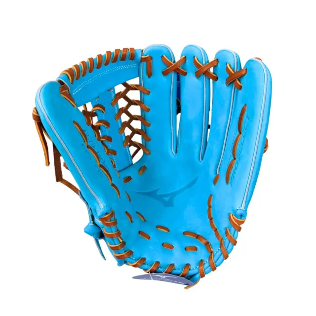 【MIZUNO 美津濃】PRO SELECT棒球手套外野T字檔12.75吋水藍(313330 R)