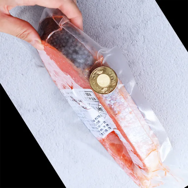 【優鮮配】厚切｜鮭魚+大比目魚(扁鱈)雙拼 6片組｜360-380g/片/50元硬幣超厚切 /單片真空+薄冰鎖鮮/囤貨