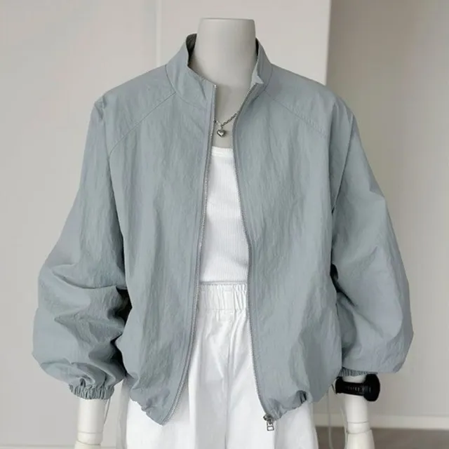 【米蘭精品】現貨+預購 防曬外套法式短版外套防曬衣夏季薄款上衣襯衫(薄款透氣防曬女外套7款ma1no1 A)