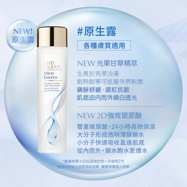 【Estee Lauder 雅詩蘭黛】微分子肌底原生露 100ml(一抹即嫩超爆水/化妝水/水精華/無酒精/情人節送禮推薦)