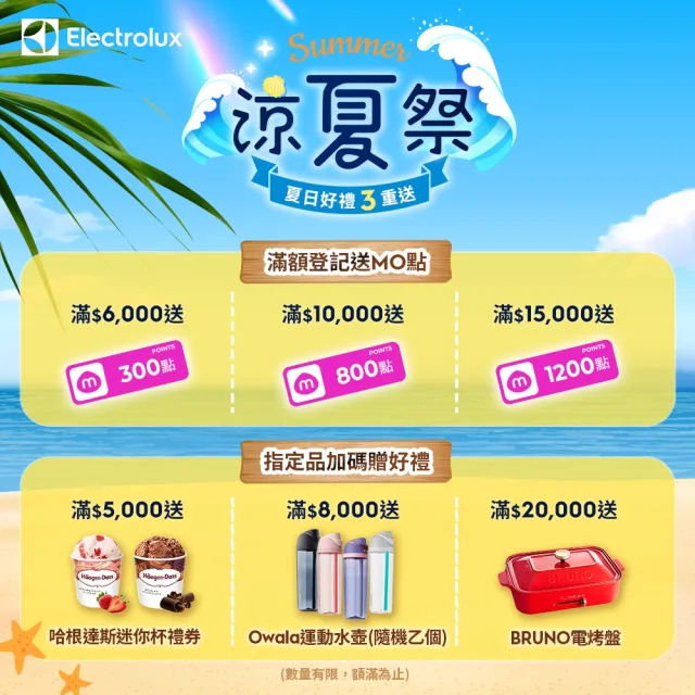 【Electrolux 伊萊克斯】高效能抗菌空氣清淨機 EP71-76 三色(Pure A9.2 三色任選 29坪內適用)