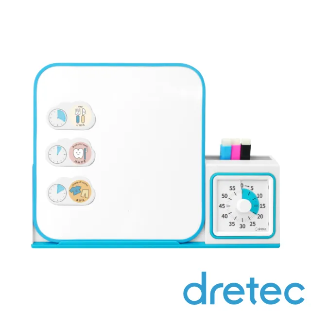 【DRETEC】日本多利科孩童自我管理學習指示板計時器-藍色-199時59分(T-334BL)