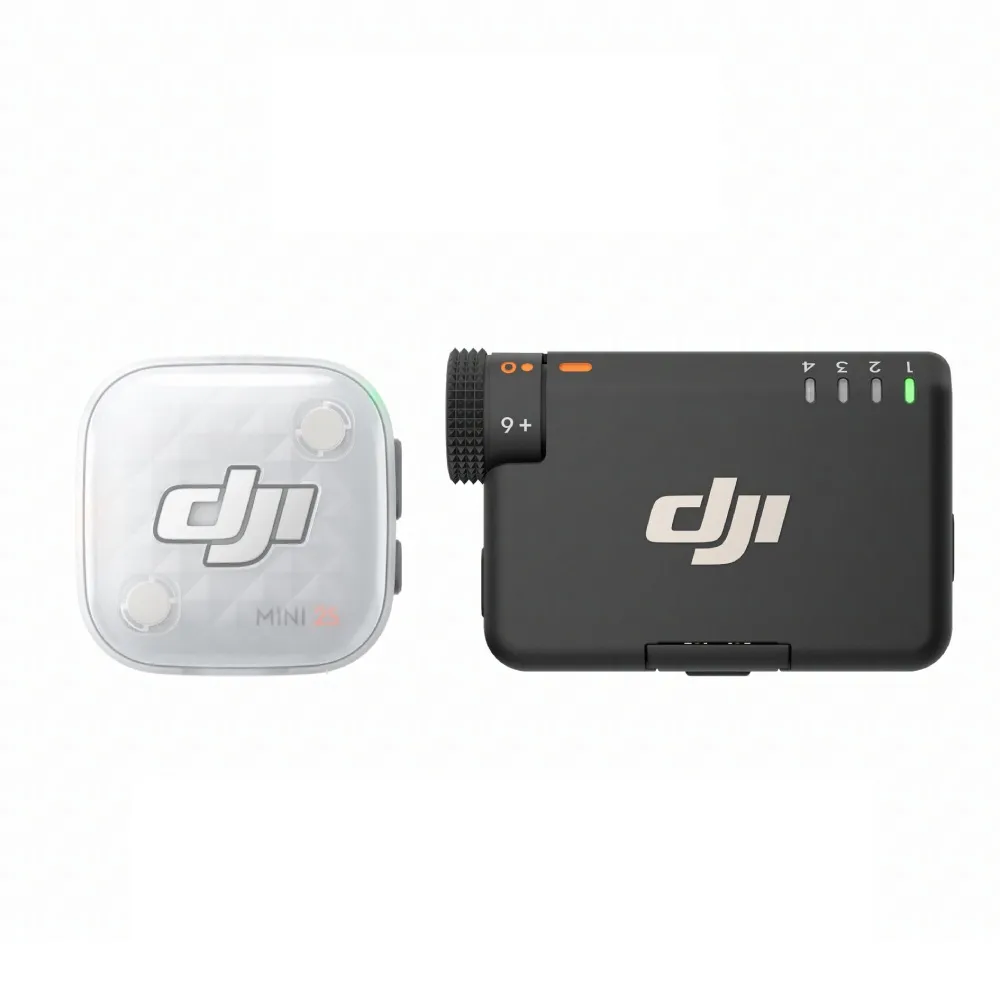 【DJI】DJI MIC MINI 2S無線麥克風(1v1) ｜四發一收｜超輕巧(聯強國際貨)