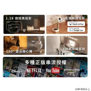 【YABER】T1 PRO 小影霸 黑色 4k投影機 小型投影機 房間投影機 投影 投影機 戶外露營 逐露天下