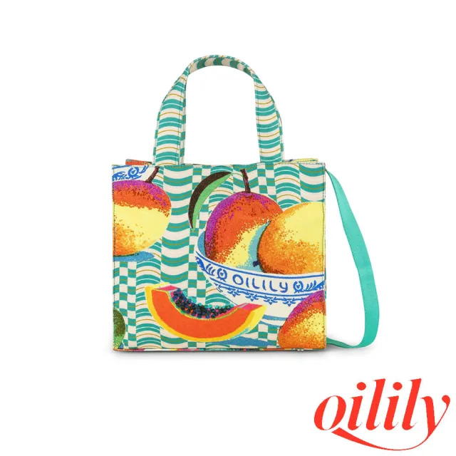 【Oilily】荷蘭品牌 MEOIL1384 Haroony 手提斜背包 綠色