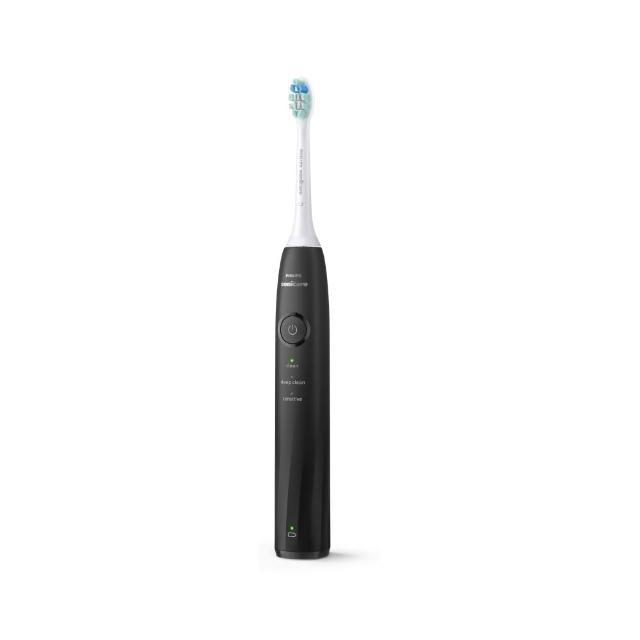 【Philips 飛利浦】momo獨家 HX5070/01 Sonicare舒適清潔音波電動牙刷-黑色(2026新品/壓力感應/官方直營)