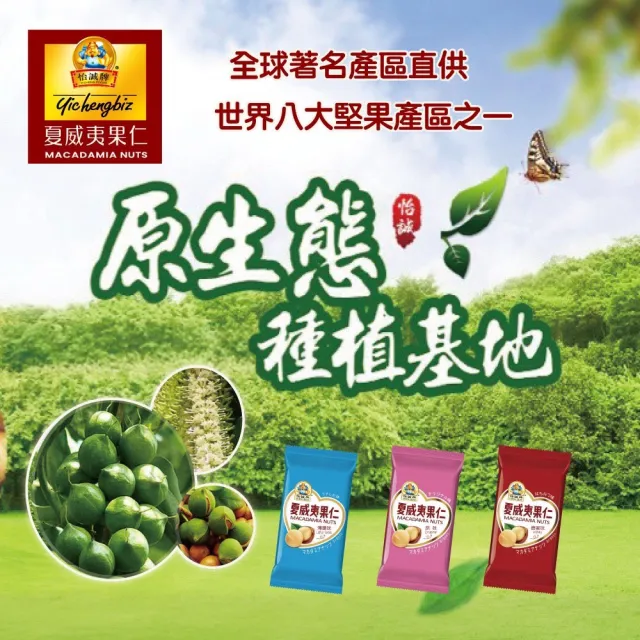 堅果之王綜合風味夏威夷果仁超值組