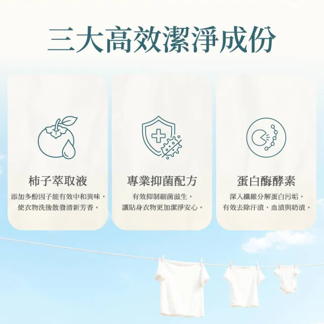 【雨揚】3入組-草本除穢艾香淨衣露(洗衣精/淨化驅穢/去除負能量/保平安/潔淨守護)