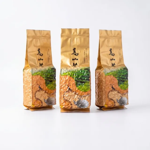 【象楠茗茶】台灣手採高山烏龍茶*3入組 (300g±5%/包/共3包) 外銷等級 自然茗香 回甘好茶