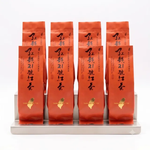 【象楠茗茶】台茶21號精品級紅韻紅茶*8入組 (30g±5%/包/共8包) 外銷等級 自然茗香 回甘好茶