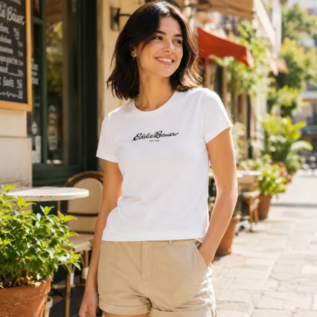 【Eddie Bauer】#年中慶限定 中性短袖純棉TEE 任選