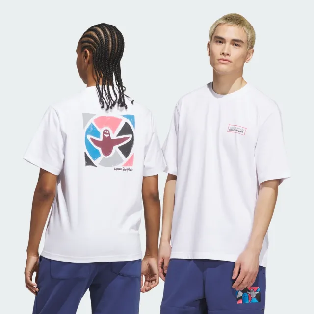 【adidas 愛迪達】SKATEBOARDING 短袖上衣 T恤 男/女 - Originals KQ6272