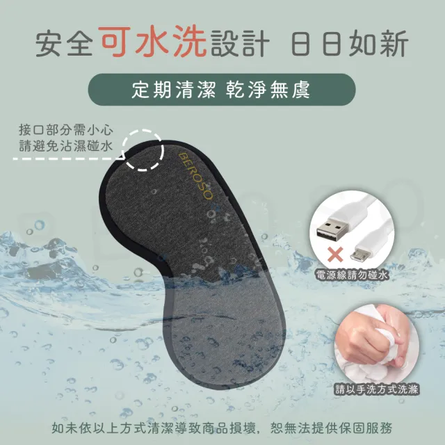 【Beroso 倍麗森】恆溫式3D立體熱敷眼罩(開學必備 熱敷眼罩 遮光眼罩 睡眠眼罩 教師節 禮物 99購物節)