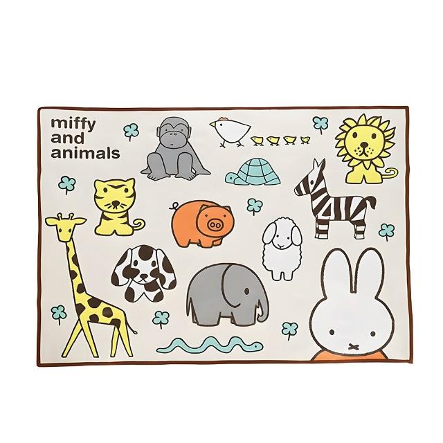 【Marushin 丸真】原廠正貨 miffy 可愛休閒野餐墊 地墊 米飛好朋友